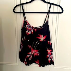 Roxy floral boho tank top